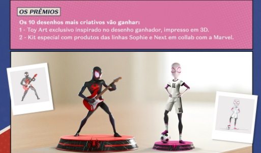 Participe da Promoção O Boticário Minha Versão Aranha 2025 e transforme o desenho do seu filho em uma Toy Art 3D exclusiva e kits Marvel incríveis.