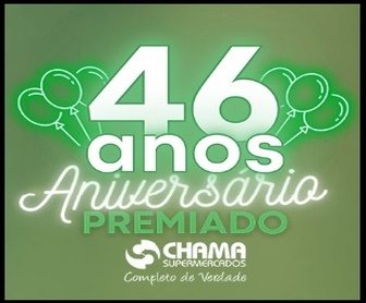 Promoção 46 Anos CHAMA Supermercados 2025 com carros Renault Kwid, motos Honda Elite 125 e vale-compras de R$ 1.000 para clientes de São Paulo