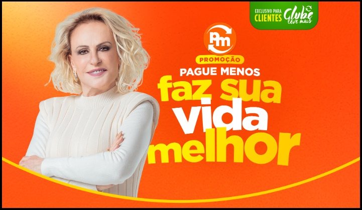 Promoção Supermercados Pague Menos Faz Sua Vida Melhor 2025: compre nas lojas físicas ou online, informe seu CPF no Clube Leve Mais e concorra a 1 certificado de barras de ouro no valor de R$ 1.000.000,00. Ganhe números da sorte a cada R$150 em compras e aumente suas chances pagando com o Cartão Pague Menos ou resgatando 10 números extras pelo app. Promoção válida até 31/12/25, sorteio na Loteria Federal em 07/01/2026.