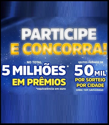 Participe da Promoção Fim de Ano Savegnago 2025 e concorra a mais de R$5 milhões em certificados de ouro no interior de São Paulo!