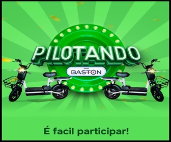 Promoção Pilotando com Baston: Compre R$20 em produtos ABOVE nas lojas Big Box e Ultrabox no DF e GO e concorra a scooters elétricas.