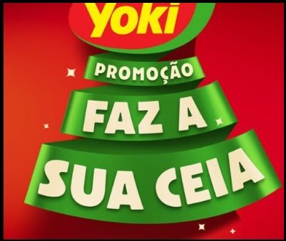 Participe da promoção Yoki Faz a Sua Ceia 2025 e concorra a R$700.000,00 em prêmios. Compre produtos Yoki, cadastre seu cupom e descubra se você é um dos sortudos!
