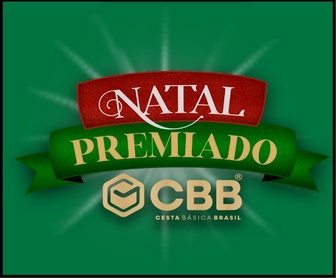 Promoção Natal Premiado CBB 2025 da Cesta Básica Brasil com prêmios de até 59 mil reais para quem comprar a cesta de Natal e cadastrar o voucher até 31 de dezembro de 2025.