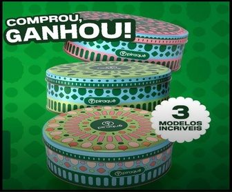 Promoção Piraquê Original na Lata 2025 – Packs promocionais garantem uma lata colecionável exclusiva até 14/10/2026.