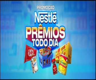 Promoção Nestlé Prêmios Todo Dia com sorteios de R$200 a cada 15 minutos e 1 moto zero km por dia ao comprar produtos Nestlé.