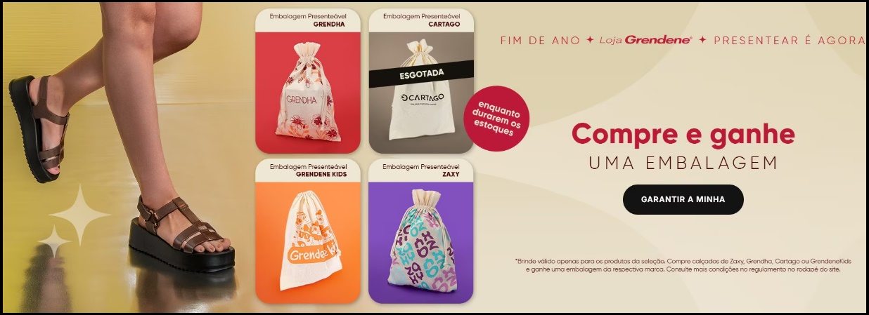 Promoção Grendene Comprou, Ganhou Brindes Exclusivos.
