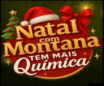 Imagem da Promoção Montana Natal Com Montana Tem Mais Química, destacando a chance de ganhar uma Smart TV Samsung Vision AI 4K OLED de 55 polegadas, válida até 31/12/2025, mediante compra de produtos Montana Química em lojas aderentes.