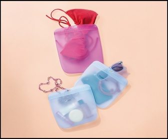 Promoção Tupperware libera experimente grátis de duas Bolsas de Silicone Slim com cadastro online e envio direto para a casa do participante