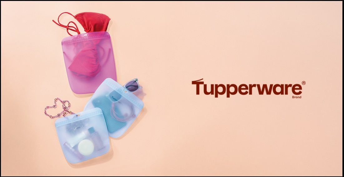 Promoção Tupperware libera experimente grátis de duas Bolsas de Silicone Slim com cadastro online e envio direto para a casa do participante