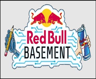 Participantes do Red Bull Basement 2026 apresentando ideias inovadoras de tecnologia e inteligência artificial em um ambiente criativo e colaborativo
