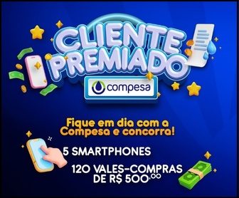 Promoção Cliente Premiado Compesa 2025/2026 com smartphones Motorola Moto G56 5G e cartões pré-pagos de R$500 para clientes que mantêm as contas de água em dia em Pernambuco