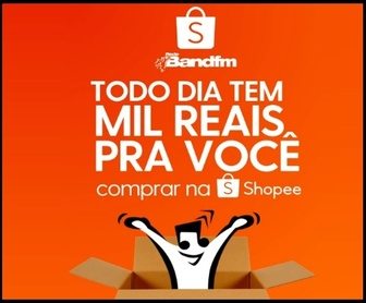Participantes enviando frases criativas para concorrer a R$1.000,00 diários na promoção Band FM e Shopee.