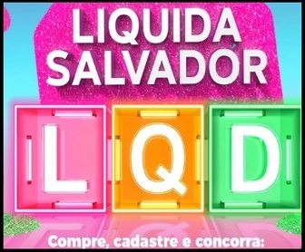 Imagem promocional da Liquida Salvador 2026 destacando descontos no comércio e sorteio de dois SUVs zero km para quem participar da promoção.