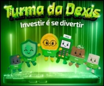 Pelúcias dos mascotes da Turma da Dexis 2026 da Sicredi, incluindo Tinha, Card, Aplicadinho, Maq, Escudinho e DinDin, representando diversão e educação financeira para associados.