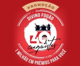 Divino Fogão está celebrando seus 40 anos com uma promoção incrível repleta de prêmios que vão transformar o seu dia a dia! A Promoção Divino Fogão 40 Anos é a chance perfeita para você ganhar iPhones 15, bicicletas elétricas e certificados de ouro no valor de R$ 40.000,00. Participe dessa festa e leve para casa prêmios que somam R$ 1 milhão!