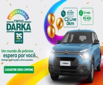 As Tintas Darka estão comemorando 35 anos de sucesso e, para marcar esta ocasião especial, lançaram a 