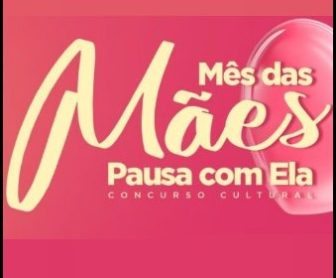 Promoção cultural da Go Coffee para o Mês das Mães 2025, mostrando uma mãe e filha sorrindo enquanto seguram cafés na cafeteria, com detalhes sobre como participar para ganhar uma viagem para Foz do Iguaçu.