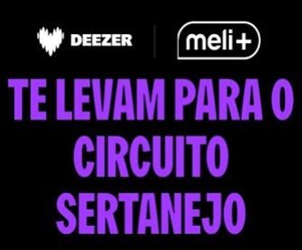 Prepare-se para uma experiência única no universo sertanejo com a promoção que está movimentando os fãs da música country no Brasil. A parceria entre Meli+ do Mercado Livre e Deezer Premium está oferecendo a chance de ganhar ingressos para três dos maiores eventos do Circuito Sertanejo: Festa do Peão de Barretos, Jaguariúna Rodeo Festival e Caldas Country Festival. Descubra como participar e concorra a ingressos para camarotes exclusivos, com hospedagem e transporte inclusos para você e um acompanhante!