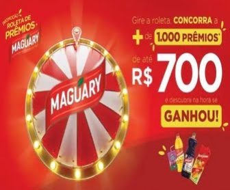 A Maguary está lançando uma nova promoção imperdível: a Roleta de Prêmios Maguary. Participe e tenha a chance de ganhar prêmios instantâneos ao comprar seus produtos favoritos. A promoção, válida em todo o Brasil de 1º de julho de 2024 a 30 de setembro de 2024, oferece cartões virtuais pré-pagos Mastercard com valores que vão de R$ 30,00 a R$ 700,00.