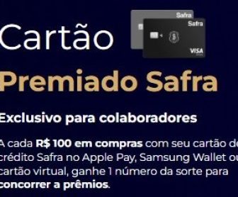 Imagem promocional do Banco Safra para a promoção 