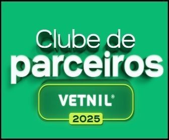 Imagem promocional do Clube de Fidelidade Vetnil® Edição 2025, destacando a oportunidade para balconistas ganharem prêmios em barras de ouro ao comprarem e cadastrarem produtos Vetnil participantes.