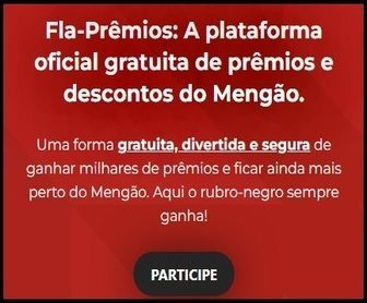 Torcedor do Flamengo comemora no estádio com a camisa rubro-negra; destaque para a promoção Goleadores da História Fla-Prêmios que oferece prêmios oficiais, viagem ao Maracanã e brindes exclusivos mediante check-in gratuito nos jogos até 28/09/2025.
