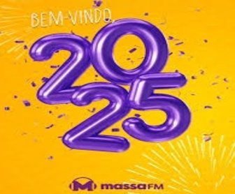 Banner da Promoção Ano Novo Massa FM destacando os prêmios de dois cartões de crédito no valor de R$ 2.000 cada, com informações sobre datas e instruções para participar.