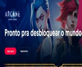 Imagem promocional da Promoção Red Bull Arcane: League of Its Own, destacando a chance de ganhar uma viagem para Paris e participar de uma experiência única com a equipe Red Bull, inspirada na série Arcane e no jogo League of Legends. A imagem apresenta elementos do universo do jogo, com cores vibrantes e o logotipo da Red Bull.