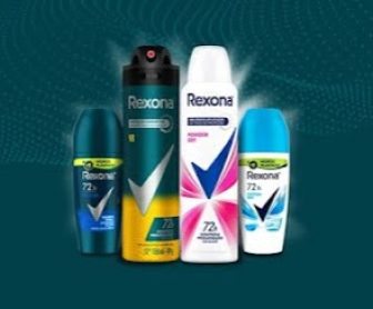 A Rexona está lançando a promoção 