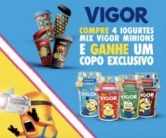 Para o lançamento do filme Meu Malvado Favorito 4, a Vigor, marca de alimentos que possui uma linha de produtos licenciados dos Minions, está lançando uma campanha promocional de compre e ganhe com o carro-chefe da linha infantil: o Iogurte Mix Vigor. A ação estará vigente até o final do mês de agosto, sujeito à disponibilidade dos estoques, nas principais redes supermercadistas no Sul e Sudeste do País.