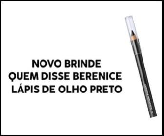 Descubra a magia dos olhos marcantes com a promoção imperdível da Quem Disse Berenice! Experimente gratuitamente o Mini Lápis de Olhos Preto da linha QDB e transforme seu olhar com um traço preciso e duradouro. Esta é sua oportunidade de testar um dos produtos mais populares da marca, sem custo algum. Siga os passos simples para garantir o seu mini lápis e descubra por que a Quem Disse Berenice é a escolha preferida para realçar a beleza dos seus olhos.