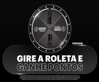 Tela promocional da campanha Club B Black 2025 da plataforma BEES, com destaque para a roleta de prêmios e informações sobre pontos e brindes disponíveis para estabelecimentos cadastrados.