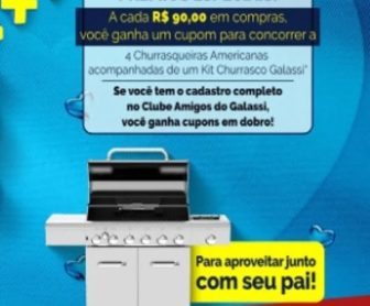 Prepare-se para um Dia dos Pais memorável com o Galassi Supermercados em 2024! Participe da promoção e concorra a churrasqueiras a gás de última geração e kits completos para churrasco. Saiba como participar e aumente suas chances de presentear seu pai com um momento especial!