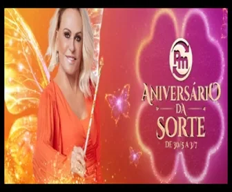 Banner da Promoção Aniversário da Sorte 2025 do Supermercado Pague Menos com figura feminina segurando uma varinha mágica