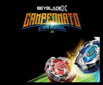 Campeonato Mundial Beyblade X Etapa Regional no Brasil com piões em destaque