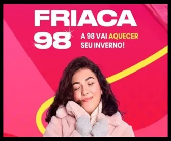 Promoção FRIACA 98FM Curitiba com prêmios para aquecer o inverno dos ouvintes