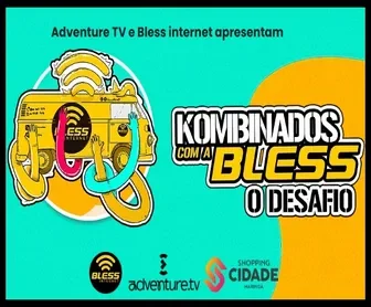 Promoção Kombinados com a Bless Internet — O Desafio da Kombi no Shopping Cidade Maringá