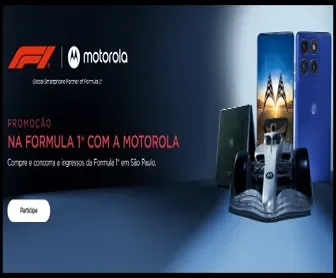 Promoção Na Fórmula 1 com a Motorola – Compre seu smartphone e concorra a ingressos para o Grande Prêmio de São Paulo 2025.
