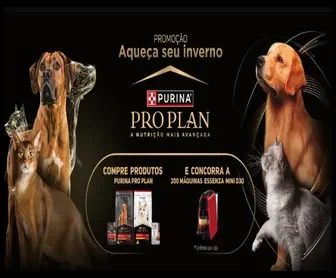 Promoção Aqueça Seu Inverno com Purina Pro Plan: compre ração premium e concorra a cafeteiras Nespresso Essenza Mini D30