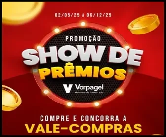 promoção show de prêmios vorpagel 2025 com sorteio de vale-compras em marechal cândido rondon pr
