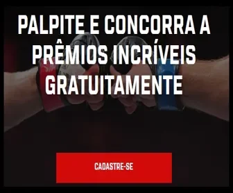 Palpite e concorra a prêmios incríveis no UFC Fantasy 2025 gratuitamente